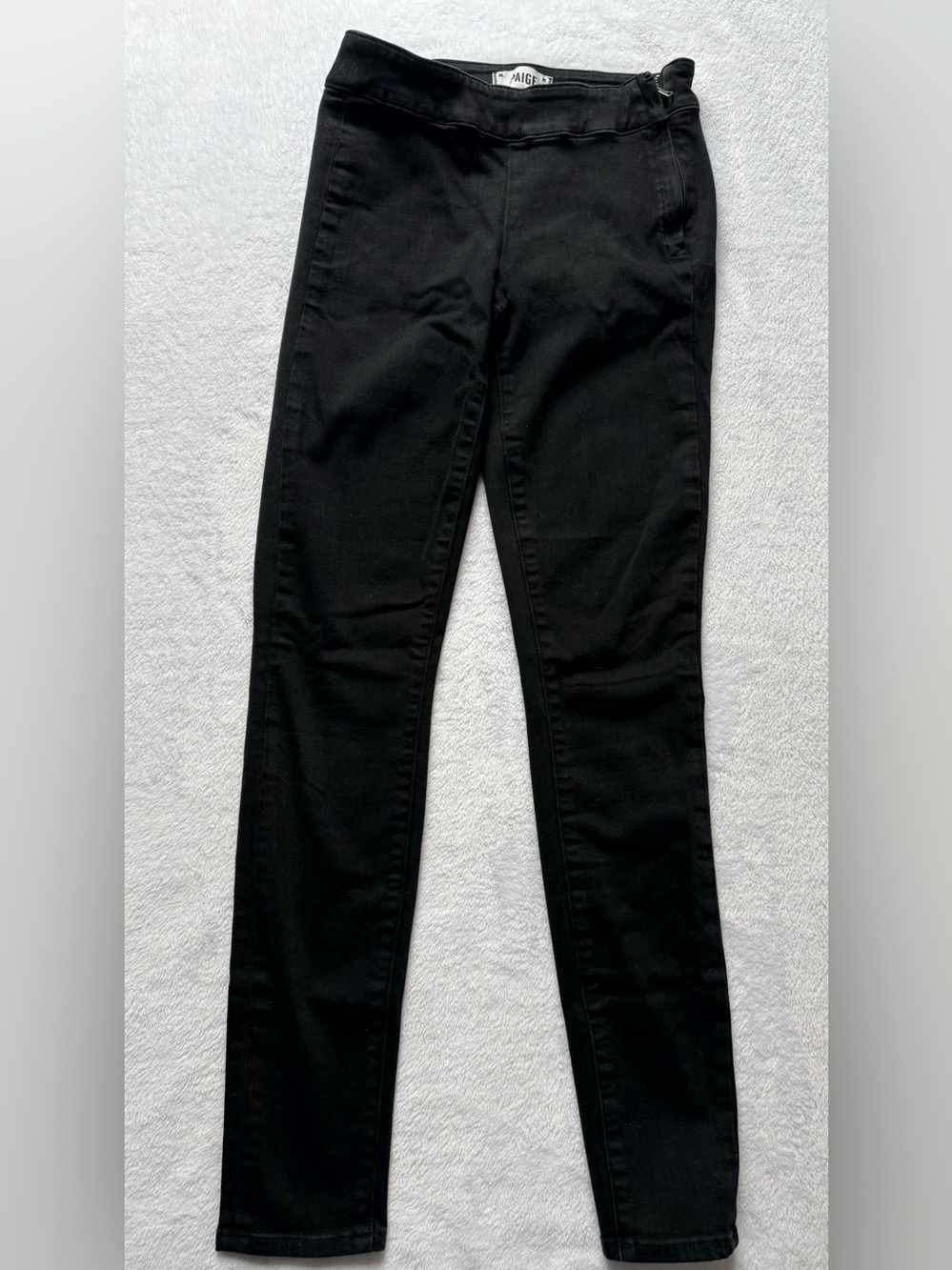 PAIGE Black Skinny Jeans